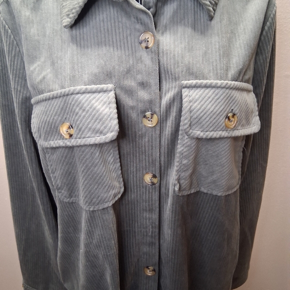 NWOT Democracy Olive Utility Jacket - Picture 4 of 12